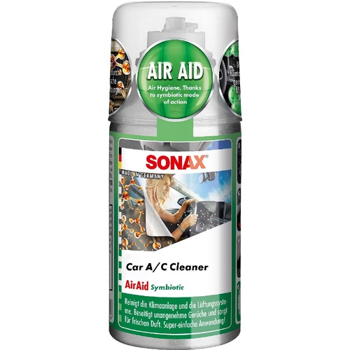 Sonax Air Aid A/C Cleaner Symbiotic 100Ml Aerosol