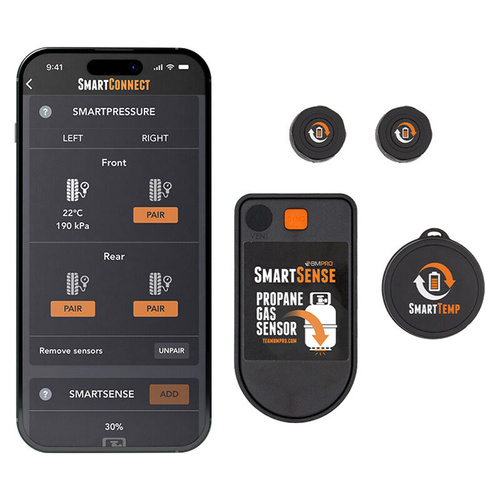 BMPro Smartconnect RV Sensor Kit x1 Smartsense & Smarttemp x2 Smartpressure