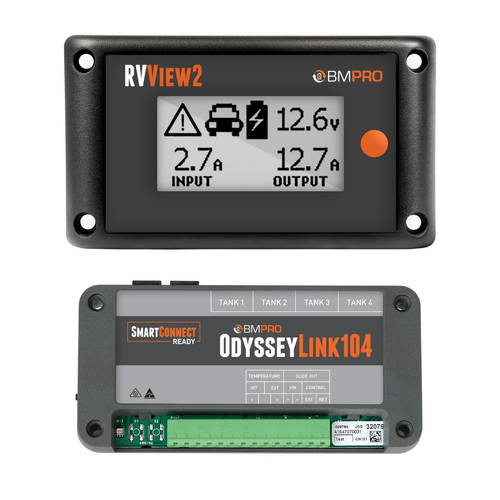 BMPro RVview2 Battery Monitor 12V Incl. Odysseylink103