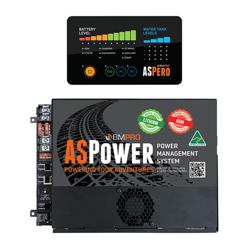 BMPro Aspero Power Management System with Information Display - Bulk Pack