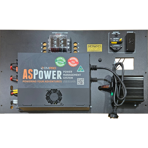 BMPro Aspero Panelhub System with Miniboost DC-DC Charger