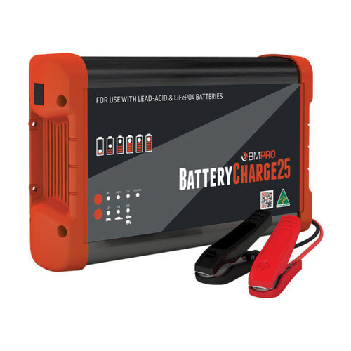 BMPro Batterycharge25 Battery Charger 12V 25A 7 Stage Fully Automatic
