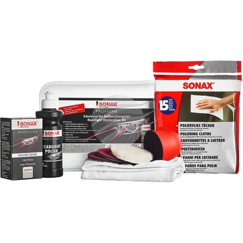 Sonax Profiline Headlight Restoration Kit