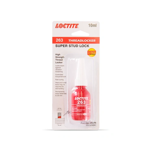 Loctite 263 Threadlocker High Strength Red 10ml