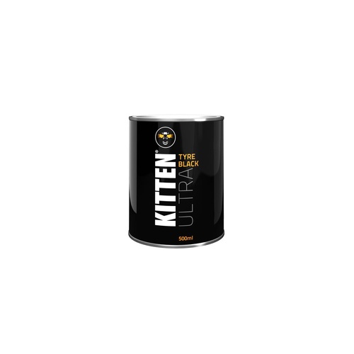 Kitten Ultra Tyre Black 500ml Tin