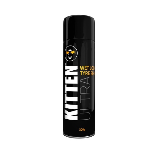 Kitten Ultra Wet Look Tyre Shine 300G Aerosol