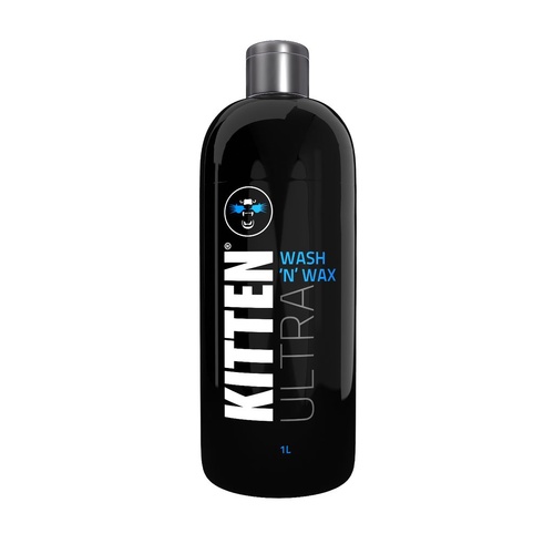 Kitten Ultra Wash 'N' Wax 1 Litre Car Wash Bottle