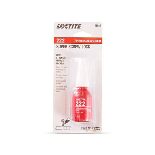 Loctite 222 Threadlocker Low Strength Purple 10ml