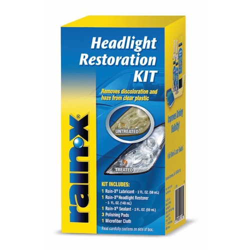Rain-X Rain-X Headlight Restoration 7 Piece Kit