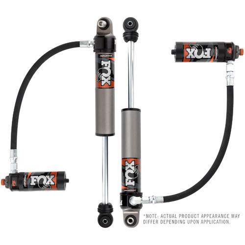 Fox 2.5 Performance Elite Series Reservoir Rear Shock Adjustable (Pair), 0 - 2 INCH Lift