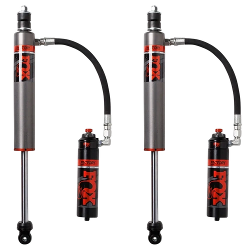 Fox 2.5 Factory Race Series Internal Bypass Shocks Rear (Pair), 2 - 3 INCH