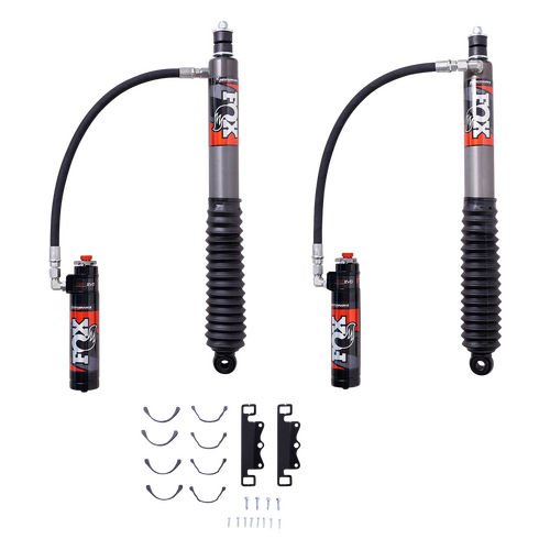 Fox 2.5 Performance Elite Series Reservoir Rear Shock Adjustable (Pair), 0 - 1.5 INCH Lift