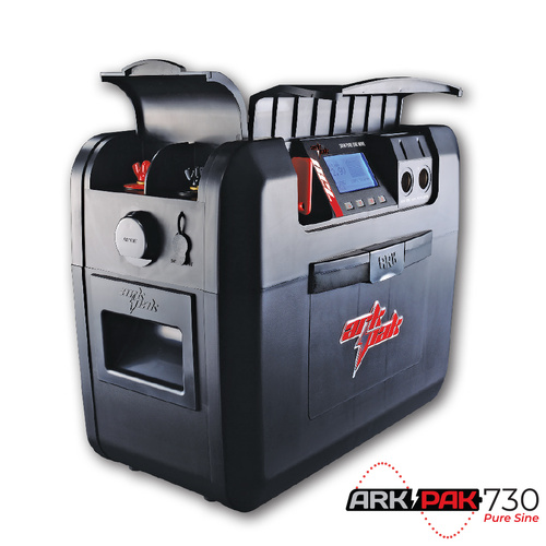 ARK Arkpak Battery Box 12V Power Supply 300W Pure Sine Inverter DC-DC 7A Charger