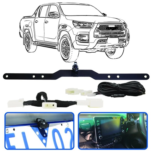 Aerpro Vehicle Specific Reverse Camera Kit Toyota Hilux 2020-