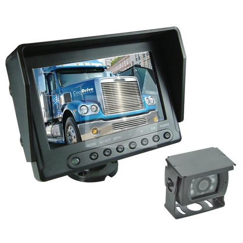 Jaylec 5.6" Ahd Reverse Camera System 12/24V 2X Camera Input & 20M