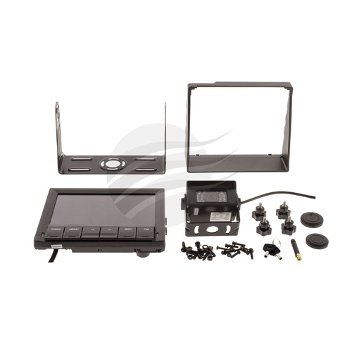 Jaylec 7" Ahd Reverse Camera Wireless Sys Kit 12/24V 2X Camera Input