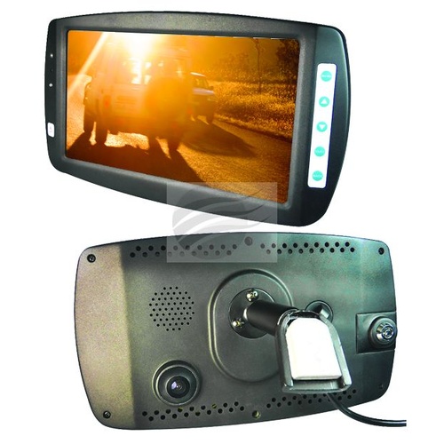 Jaylec 8" Mobile Dvr Rear View Mirror Lcd Screen 12/24V 32Gb Card 2X