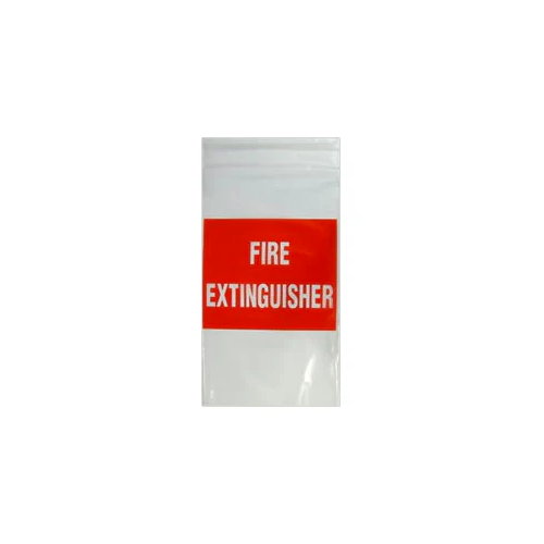 Firebox Plastic Fire Extinguisher Bag UV Treated - Suits 4.5Kg & Larger Extinguishers