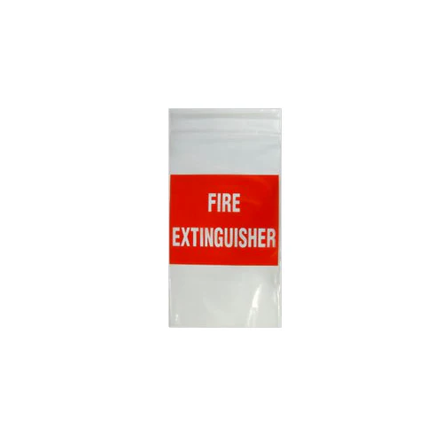 Firebox Plastic Fire Extinguisher Bag UV Resistant - Suits Extinguishers up to 4.5Kg
