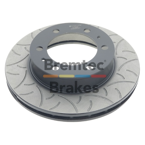 Bremtec Evolve F2S Performance Rotor Toyota Hilux KUN26 Front 297mm