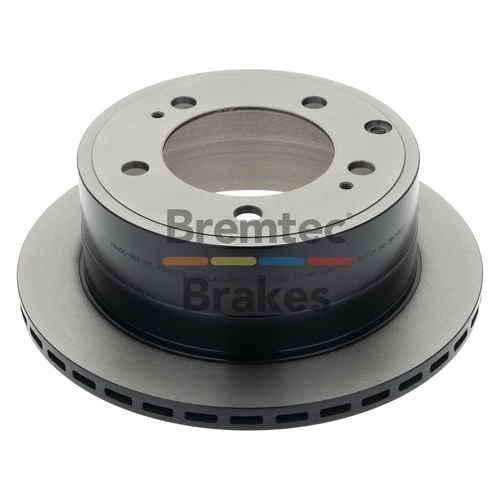Bremtec Tradeline Brake Rotor Each Landcruiser 4.4L Rear 312mm