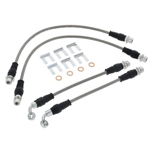 HULK 4X4 HULK BRAIDED HOSE KIT REAR TOYOTA LANDCRUISER 70 SERIES