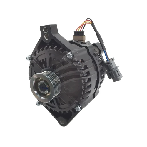 Jaylec Black Series Chevrolet GM 2" Std Mount 12V 240A Alternator
