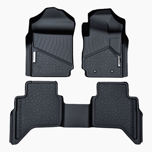 Bedrock Floor Mats Full Set Ranger Px1 Px2 Px3 2012 To 2022 Ford