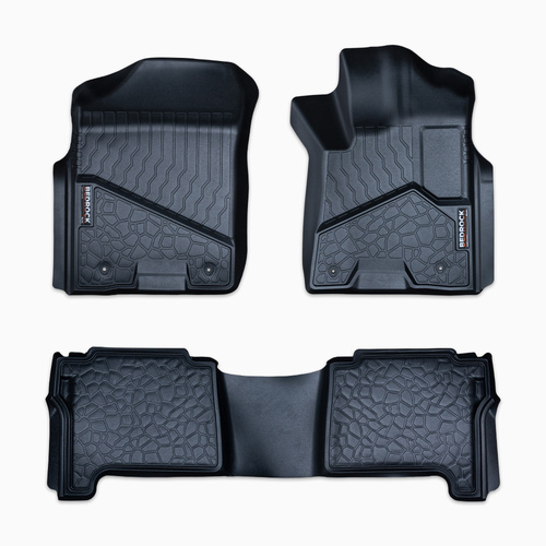 Bedrock Floor Mats Full Set Patrol Y62 2013 To Current