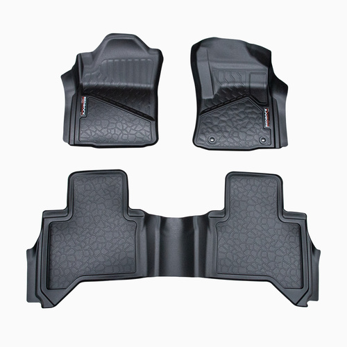 Bedrock Floor Mats Full Set Hilux 2015 To Current Manual