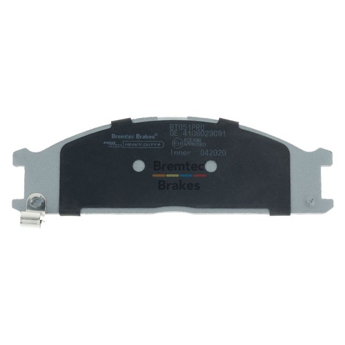 Bremtec Proline Brake Pads Set Nissan Navara Hgd21 V6