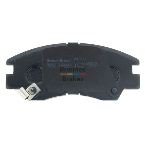 Bremtec Endure 4WD Brake Pads Set Mitsubishi Pajero Ne-Ng 1987-9