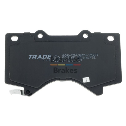 Bremtec Tradeline Brake Pads Set Toyota Landcruiser 200 Series