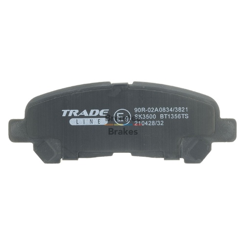 Bremtec Tradeline Brake Pad Rear Set Toyota Kluger. Highlander