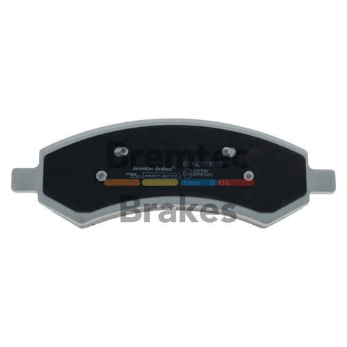 Bremtec Proline Heavy Duty Ceramic+ Zero Dust Dodge Ram 1500 3.0L 2010- Frt
