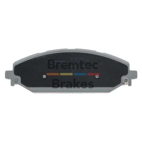 Bremtec Proline Heavy Duty Ceramic+ Zero Dust Ram 1500 2018-FrontPads