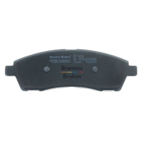 Bremtec Endure 4WD Ceramic+ Zero Dust Ford F250, F350 1999-