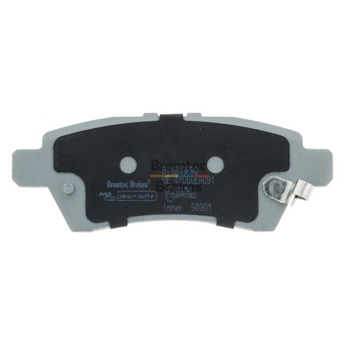 Bremtec Proline Brake Pads Set Nissan Navara 2.5 2005-