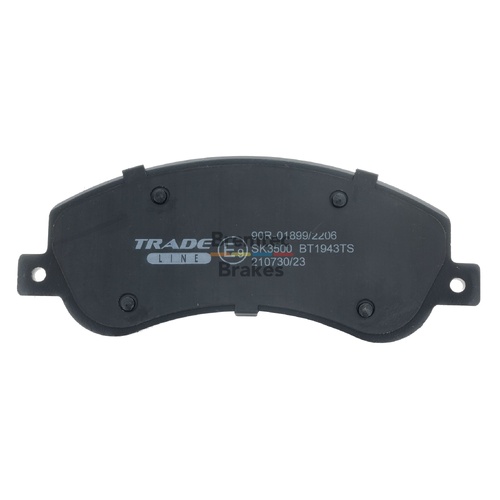 Bremtec Tradeline Brake Pad Front Set Transit VM VW Amarok