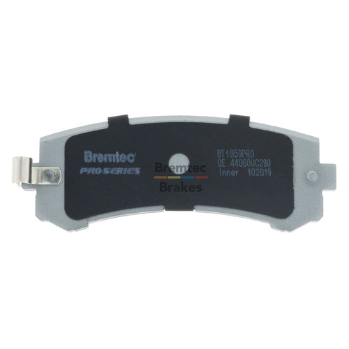 Bremtec Proline Brake Pads Set Nissan Patrol Y61 4.8L 2001-06