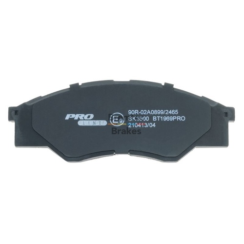 Bremtec Proline Heavy Duty Ceramic+ Low Dust Toyota Hilux 2.5 2007-