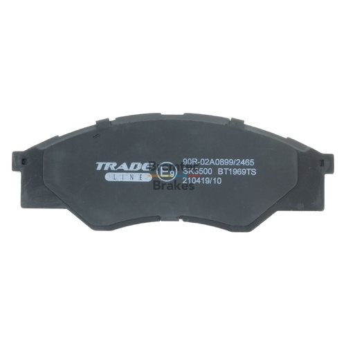 Bremtec Tradeline Brake Pad Front Set Toyota Hilux Ggn KUN Tgn