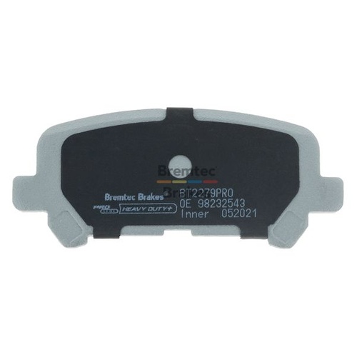 Bremtec Proline Brake Pads Set Isuzu Mux 4WD 3.0D 2014-