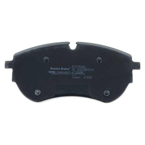 Bremtec Amarok V6 Bremtec Euroline Ceramic Front Brake Pads