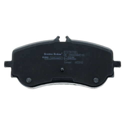 Bremtec Amarok V6 Bremtec Euroline Ceramic Rear Brake Pads