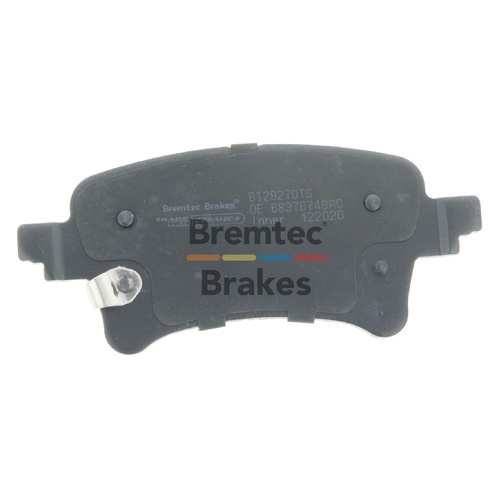 Bremtec Tradeline Ceramic + Jeep Rear Brake Pad