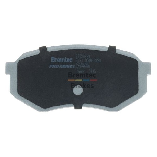 Bremtec Proline Brake Pads Set Toyota Hilux Rn90 1989-98