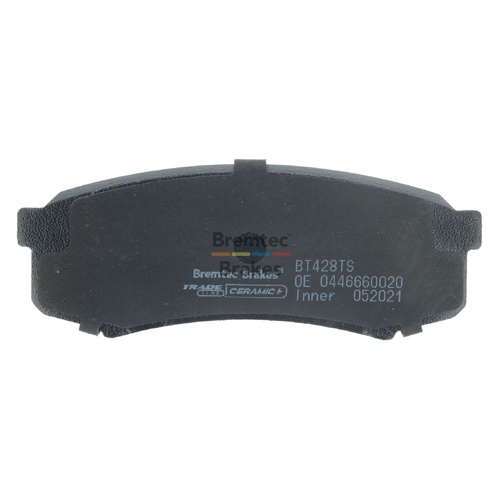 Bremtec Tradeline Brake Pad Rear Set Landcruiser Hilux Rear