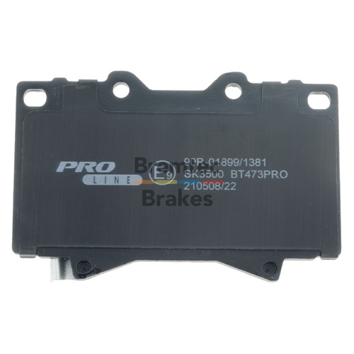 Bremtec Proline Ceramic Hd+ Zero Dust Landcruiser Hdj100R 2000-