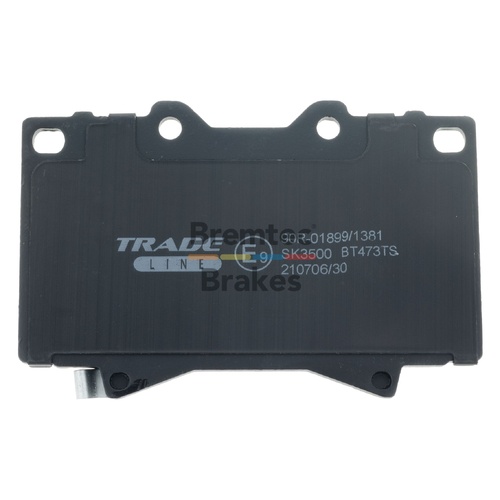 Bremtec Tradeline Brake Pad Front Set Landcruiser Hdj Hzj Vdj Lexus